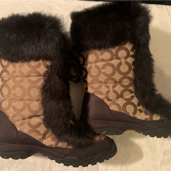 Coach boots brown. - Picture 2 of 5